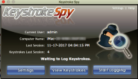Captura de pantalla #4 de Spytech'de Pulsaciones de Espía para Mac OS