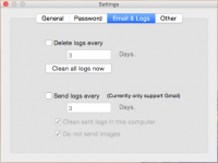 Captura de pantalla #3 de Cualquier Registrador de teclas para Mac