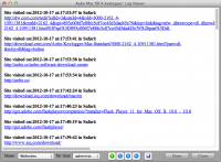 Capture d'écran n ° 12 de Aobo Mac OS X Enregistreur de frappe Standard Edition